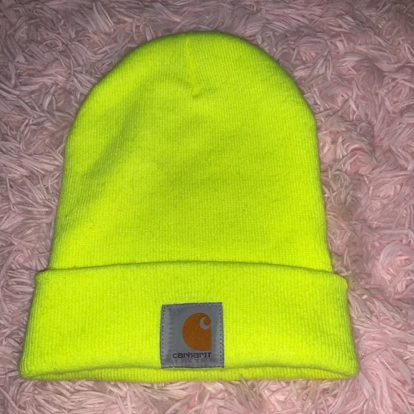 ‼️5 CARHARTT HATS - RED DARK ORANGE NEON ORANGE YELLOW AND BROWN‼️ - Picture 9 of 15